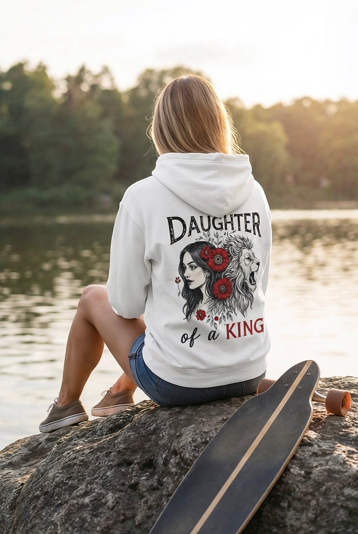 Daughter of a King Christian Hoodie