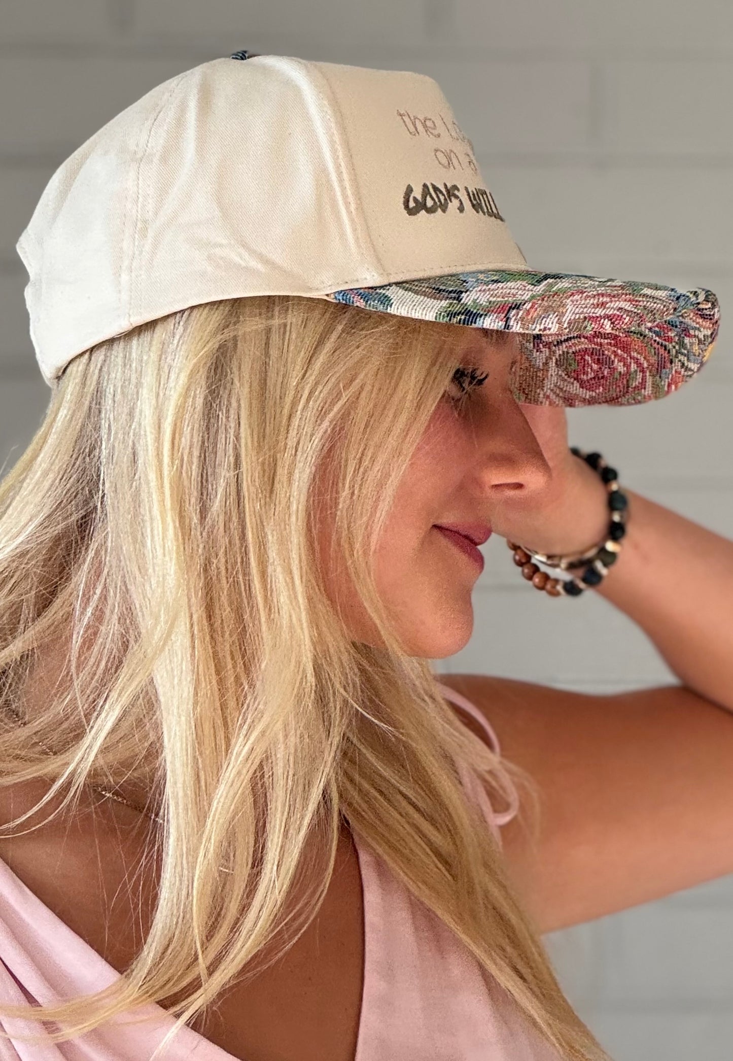 Gods will = Gods bill trucker hat