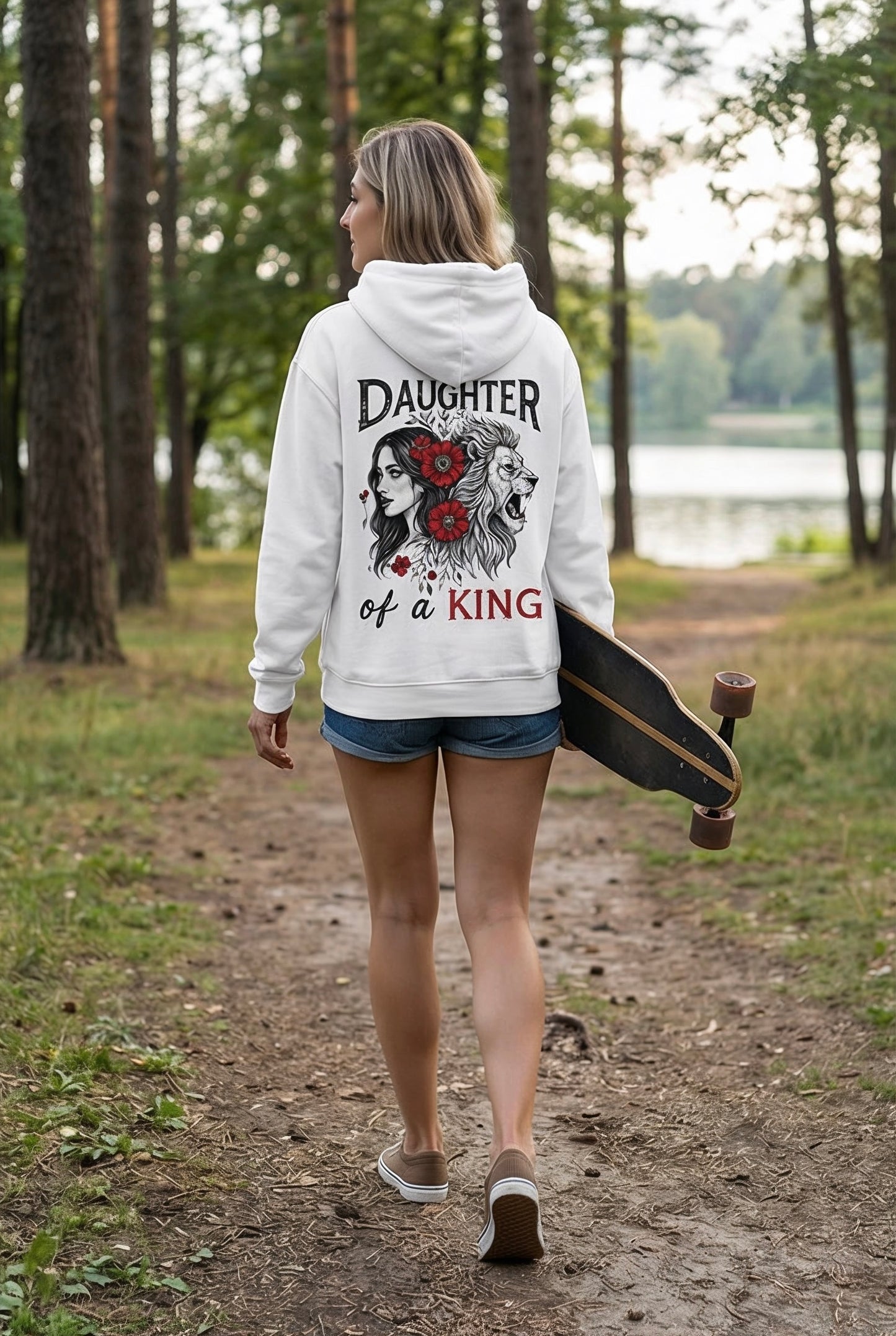 Daughter of a King Christian Hoodie