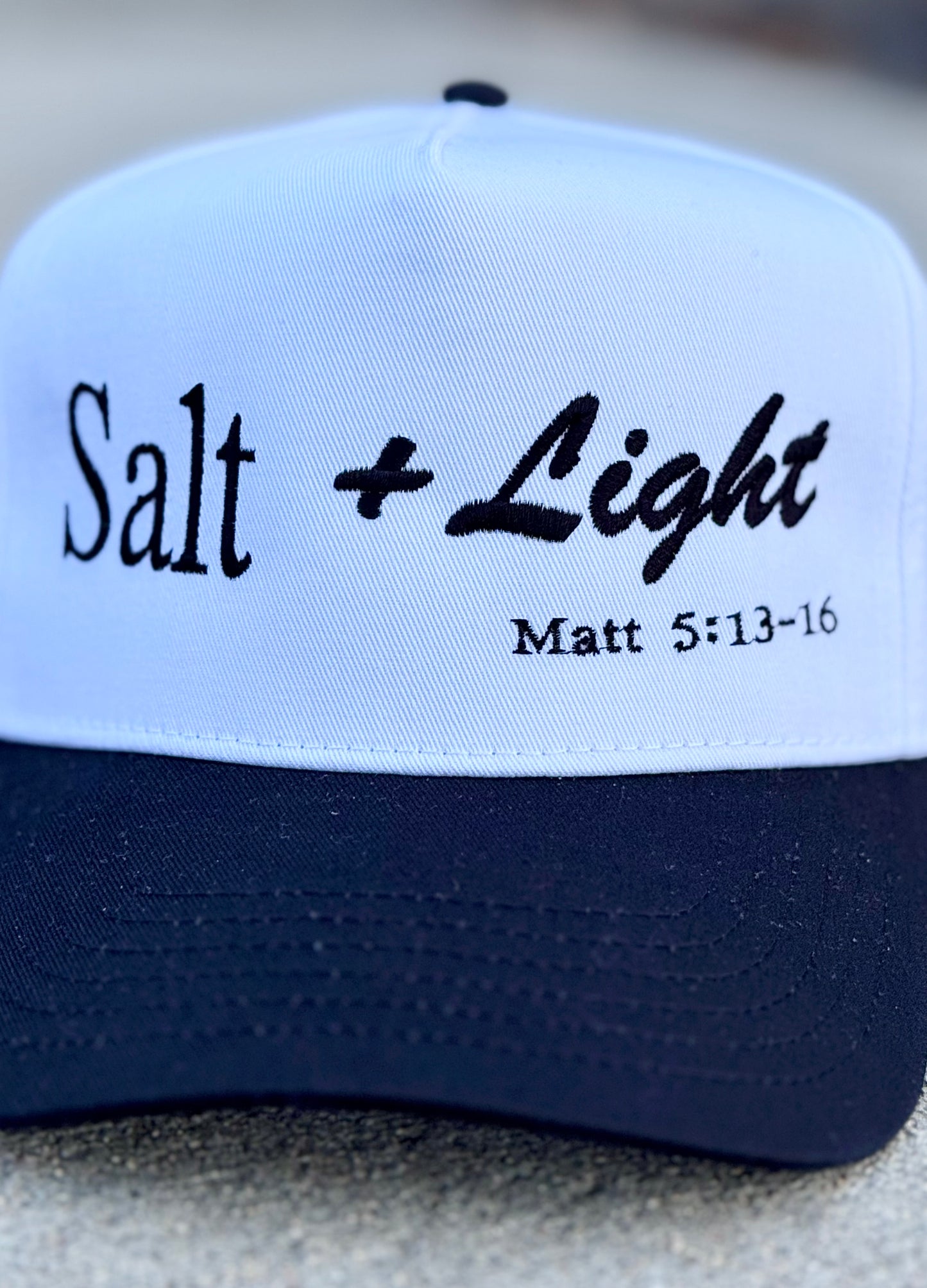 Salt and Light-  Christian hat