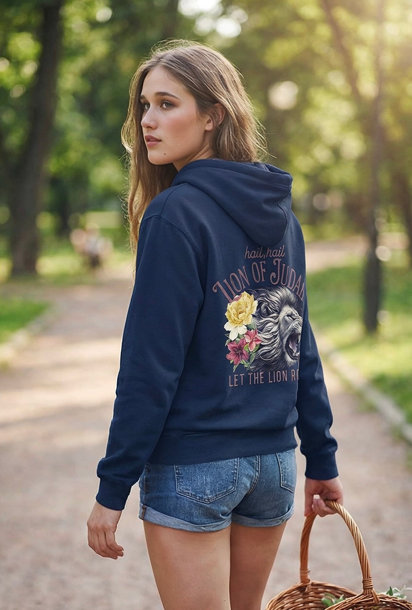 Hail Hail Lion of Judah Hoodie – Christian Streetwear Hoodie