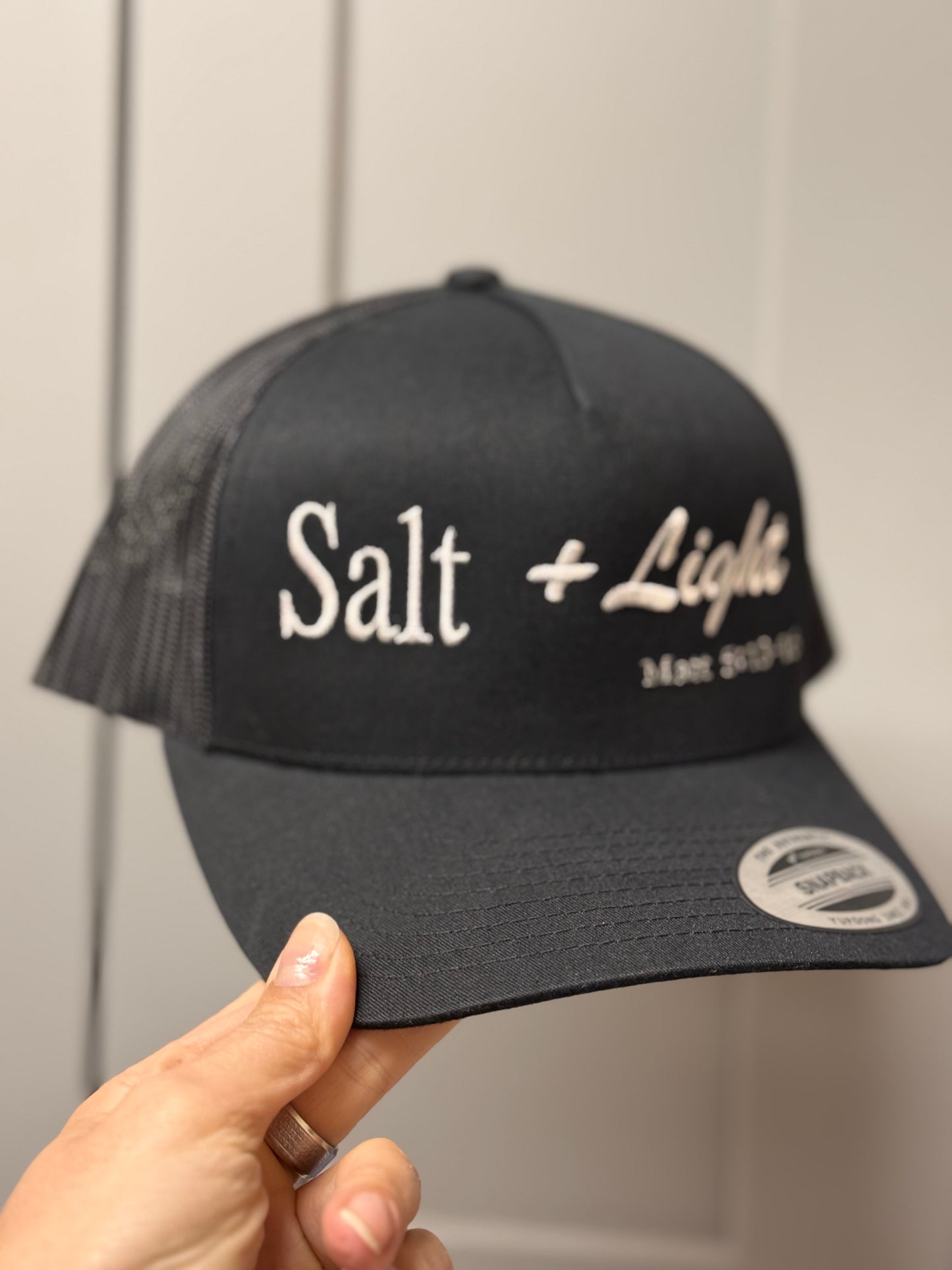 Salt and Light-  Christian hat