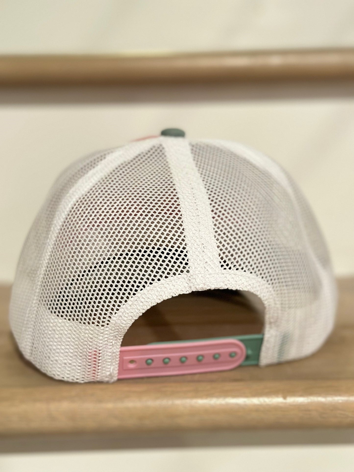 Nail cross hat.. Curved Bill.